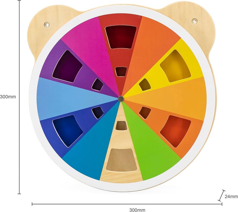 Viga Wooden Wall Toy - Overlaying Colours - Image 3
